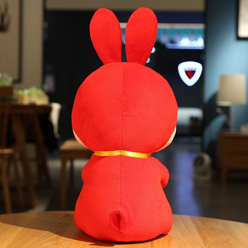 Red Rabbit Plush Toy